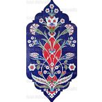 El Yapımı Kütahya Çini Karo -6 (60*120 Cm.) - Can Seramik