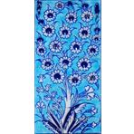 El Yapımı Kütahya Çini Karo -8 (10*20 Cm.) - Can Seramik