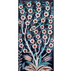 El Yapımı Kütahya Çini Karo -8 (20*40 Cm.) - Can Seramik