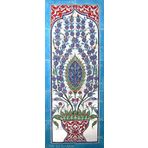 El Yapımı Kütahya Çini Karo -9 (40*100 Cm.) - Can Seramik