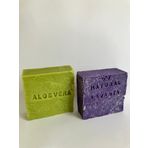 El Yapımı Lavanta & Aloevera Doğal Sabun