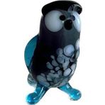 El Yapımı Mini Murano Cam Baykuş Biblo A117-04