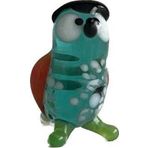 El Yapımı Mini Murano Cam Baykuş Biblo A97-02