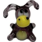 El Yapımı Mini Murano Cam Eşek Biblo A169-07