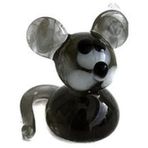 El Yapımı Mini Murano Cam Fare Biblo A141-03