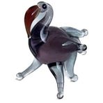 El Yapımı Mini Murano Cam Flamingo Biblo A120-02