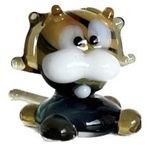 El Yapımı Mini Murano Cam Kedi Biblo A136-02