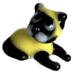 El Yapımı Mini Murano Cam Kedi Biblo A137-01