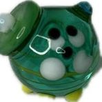 El Yapımı Mini Murano Cam Kedi Biblo A146-02
