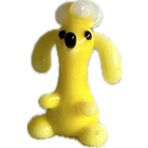 El Yapımı Mini Murano Cam Köpek Biblo A145-01