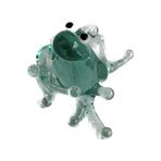 El Yapımı Mini Murano Cam Kurbağa Biblo A111-04