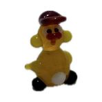 El Yapımı Mini Murano Cam Ördek Biblo A157-02