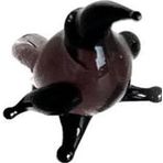 El Yapımı Mini Murano Cam Penguen Biblo A133-06