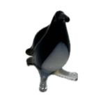 El Yapımı Mini Murano Cam Penguen Biblo A155-02