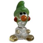 El Yapımı Mini Murano Cam Şirinler Biblo A151-04