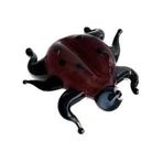 El Yapımı Mini Murano Cam Uğur Böceği Biblo A131-04