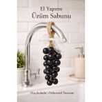 El Yapımı Üzüm Sabunu – Kokulu Dekoratif Musluğa Asılabilir Sabunp