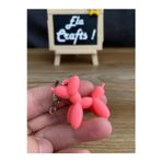 Ela Crafts 3D Balon Köpek Anahtarlık – Sevimli Ve Dekoratif Anahtarlık, Özel Tasarım Hediyelik