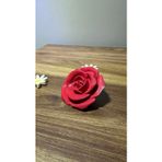 Ela Crafts 3D Gül Şeklinde Magnet | Dekoratif Çiçek Tasarım Buzdolabı Süsü