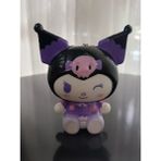 Elaa Aksesuar Sukuşi Oyuncak Kuromi 12 cm Kaliteli Sık Bırak Anahtarlıklı Kuromi Oyun Figürü (1 Adet) - Siyah