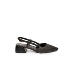 ELAIA SHOES Elaia Marlowe Kadın Siyah Hasır Dokulu Topuklu Ayakkabı