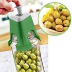 Elaletionline Kolay Zeytin Dilme Çizme Aparatı Pratik Kolay Zeytin Çizici Alet Gri