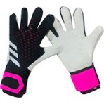 Elamco Kemikli Kaleci Eldiveni Futbol Eldivenleri Yetişkinler Çocuk (Yurt Dışından) - 9 - Pembe