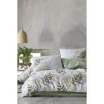 Elart Elart fitted Nevresim Takımı Çift Kişilik Doğal Pamuk Ranfors 4 Parça - 200 x 220 cm - Yeşil
