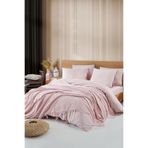 Elart Glow Nevresimli Pike Takımı 5 Parça (220x240 cm) Gülkurusu, 8682773129953