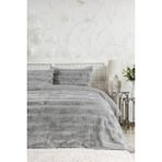 Elart Marsel Comfort Desenli Uyku Seti Gri Polyester 220x240 Cm Yumuşak ve Dayanıklı