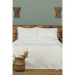 Elart Polen Battaniye Seti Çift Kişilik Wellsoft 3 Parça (230X250 Cm) Ekru - 230 x 250 cm