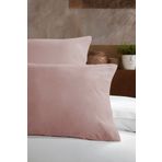 Elart Ranforce Yastık Kılıfı %100 Pamuk 2 Parça (50x70 cm) Gülkurusu