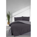 Elart Simple Nevresim Takımı Çift Kişilik 4 Parça (200x220 cm) Gri, 8682773131123