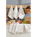 Elart Sophia Mutfak Havlusu 6 Adet (45x30 cm) Krem