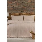 Elart Tiara Nevresim Takımı Tek Kişilik Lastikli Çarşaf %100 Pamuk (160x220 cm) Bej