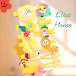 Elas Home Bebek ve Çocuk Renkli Toka Seti