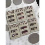 Elas Home Leopar Desenli Tarz Takma Tırnak 1 Paket 12'li