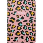 Ela's Paper Leopar Pembe Defter