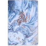 Ela's Paper Marble Mavi Go Girl! Defter