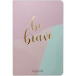 Ela's Paper Pastel Be Brave Defter
