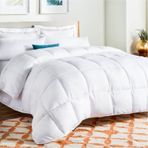 Elassa Soft Elyaf Microfiber Çift Kişilik Yorgan 200 x 220 Beyaz