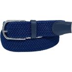 Elastik Esnek Unisex Örgü Kemer Lacivert - 120 cm