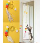 Elastik Kendinden Yapışkanlı Solucan Kedi Oltası (4604)