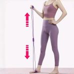 Elastik Yoga Direnç Bandı, Kol ve Bacak Esnetme Için Göğüs Genişletme Kemeri Lates Jimnastik Yoga Squat Aleti - Çok Renkli