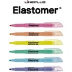 Elastomer 6'lı Paket Pastel Renkler Fosforlu Kalem