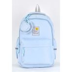 Elatae 51671 Mavi Unisex Ortopedik Çok Gözlü Günlük Seyahat Okul Sırt Çantası