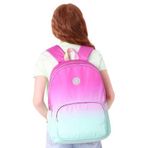 ELATAE Su Geçirmez Kumaş Kız Çocuk Çok Gözlü Ortopedik Sırt Okul Çantası K1798, Tek Ebat, Elatae-Okul-Çantası-K1798, Pembe, kız-çocuk
