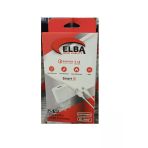 Elb07-Usb-25Wios Beyaz 25W Usb Ev Şarj Kafa+ Usb 1 Metre Lightning Kablo Qc4.0 Hızlı Şarj