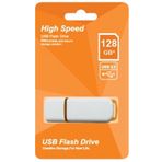 Elba 3.2 128 GB Plastik Beyaz Turuncu USB Flash Bellek