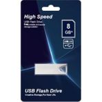 Elba 8gb Metal 2.0 USB Flash Bellek - Siyah